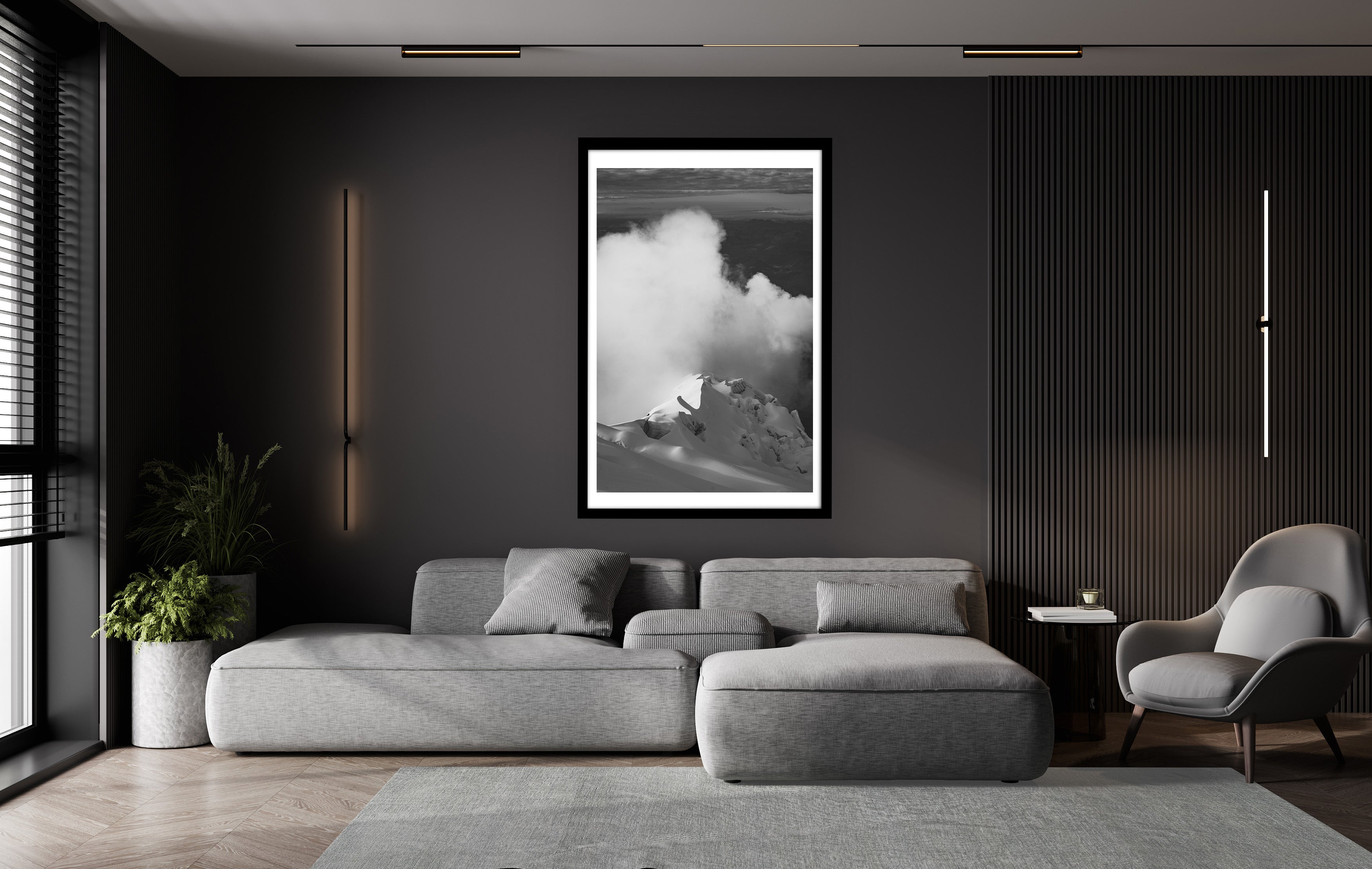 The Barrier of Ice - Prestige Edition Fine Alpine Print