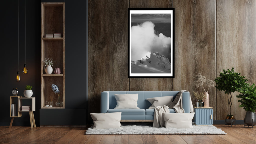 The Barrier of Ice - Prestige Edition Fine Alpine Print