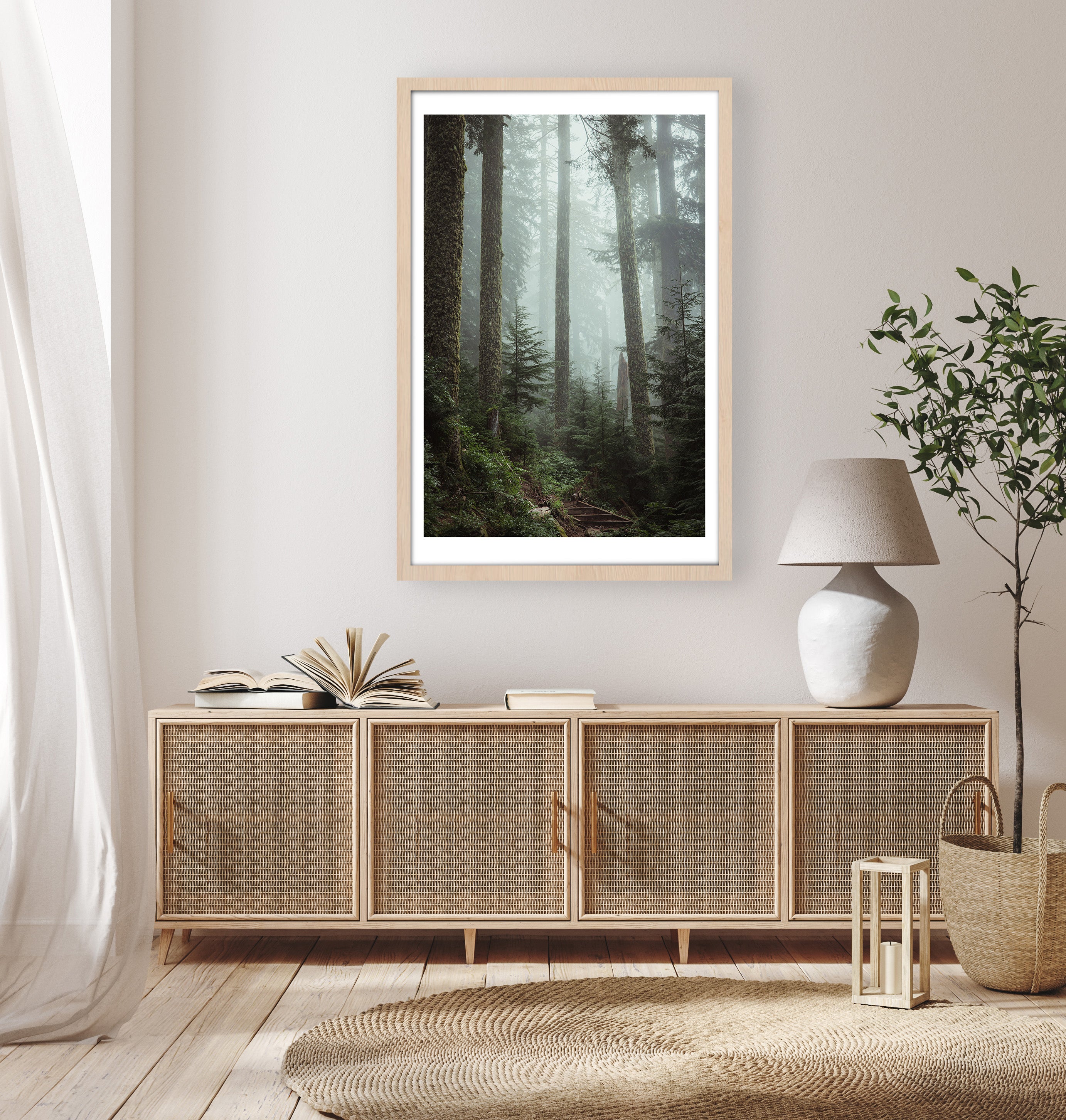 A Cascade Forest - Fine Art Print