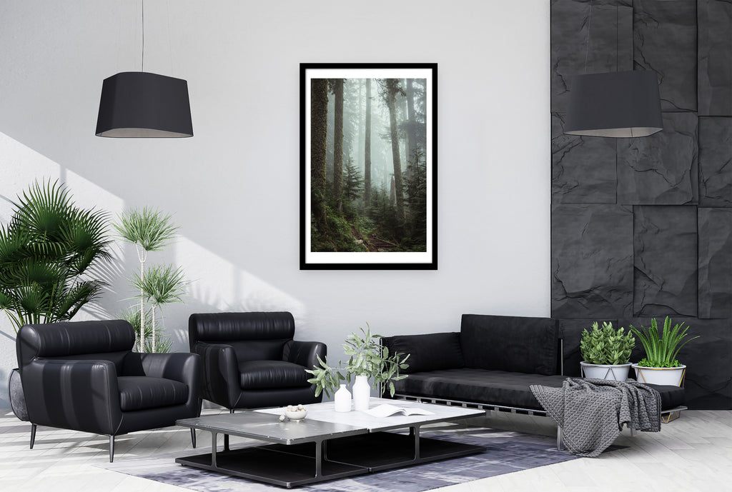 A Cascade Forest - Fine Art Print