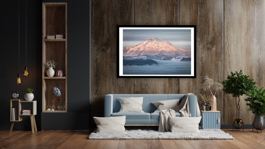 Fading Alpen Glow - Fine Art Print