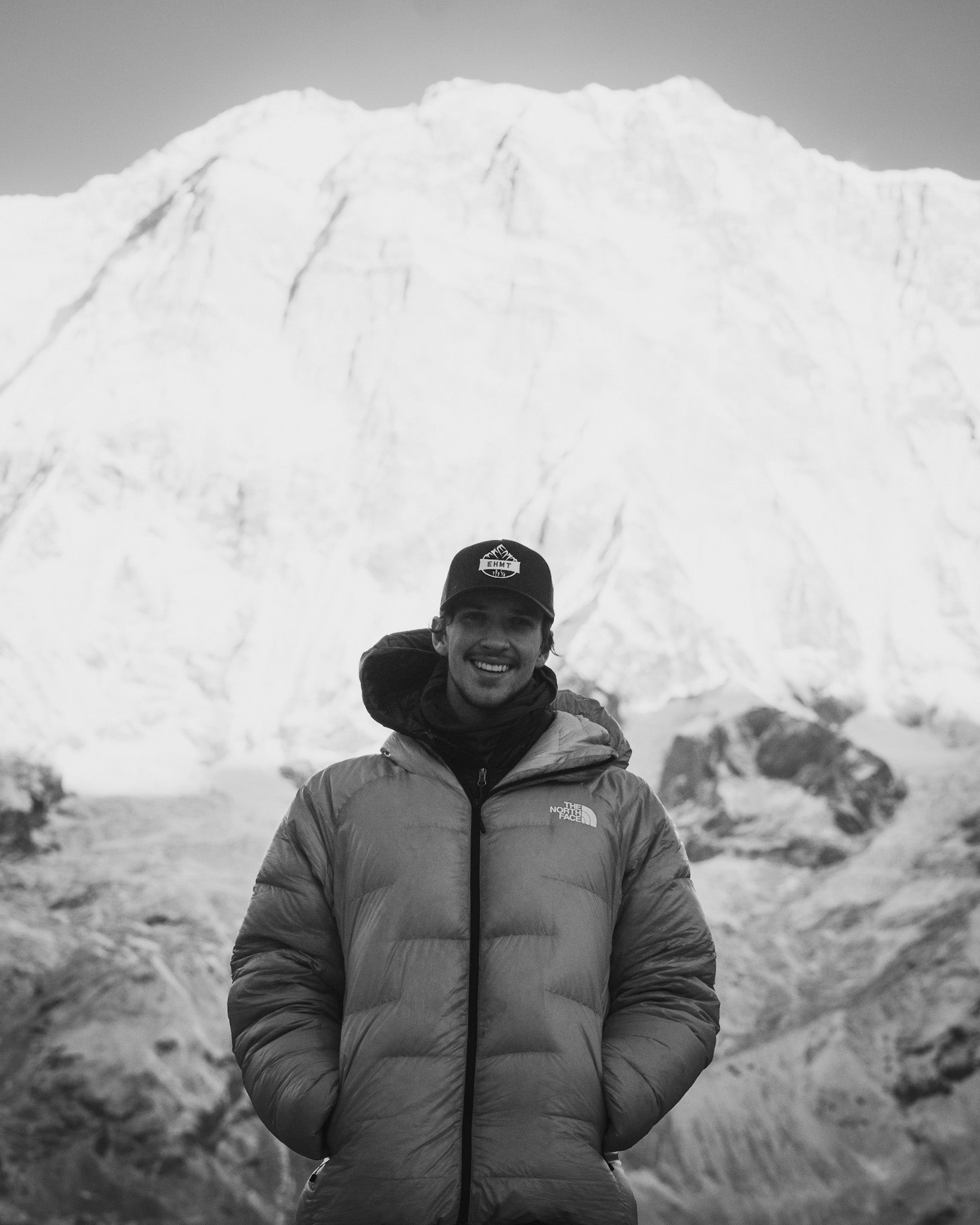 Ronnie Forslund at Annapurna Base Camp in the Nepali Himalayas
